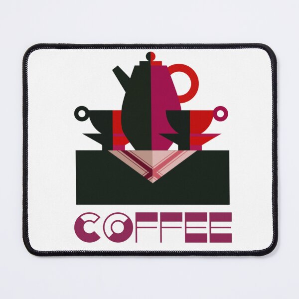 Item preview, Retro coffee print in red designed and sold by LaylaEvans1.