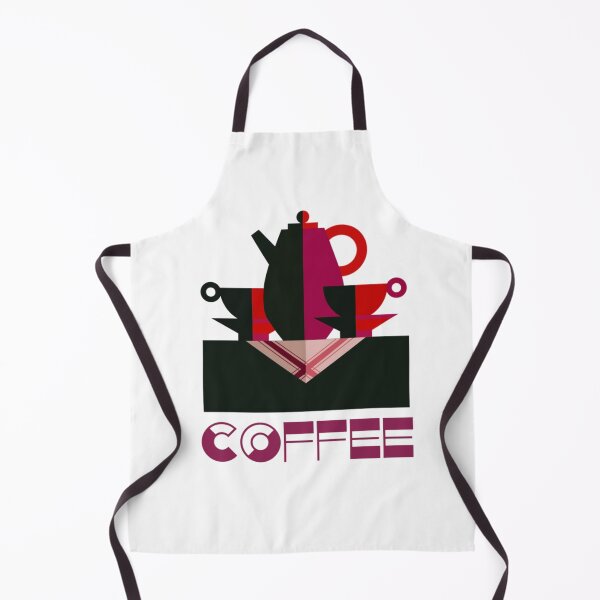 Item preview, Retro coffee print in red designed and sold by LaylaEvans1.