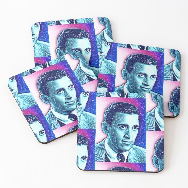 Item preview, J. D. Salinger Artwork | J. D. Salinger Portrait | J. D. Salinger Wall Art  designed and sold by Suyogsonar25.