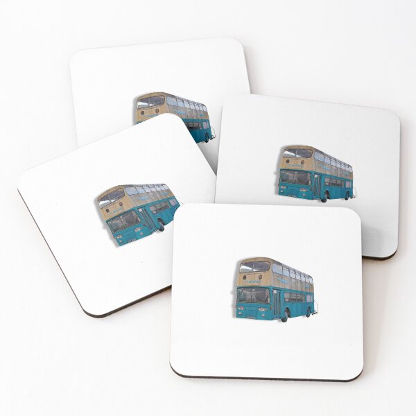 Item preview, Vintage Blue Bus from The London Bus Museum No. 2 designed and sold by CrystalsArtPaws.