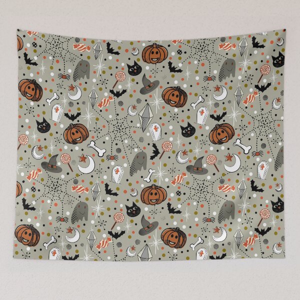 Item preview, Retro Halloween designed and sold by PerlaDesignArt.