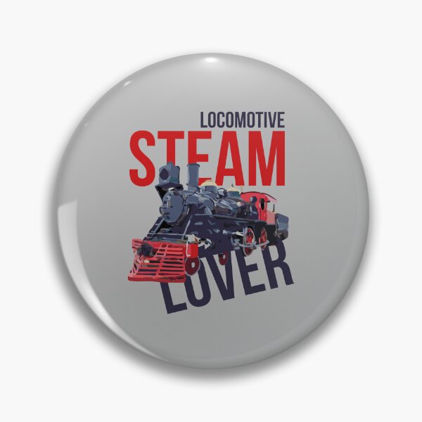 Item preview, Railway vintage steam locomotive lover steam trains train designed and sold by frikitren.