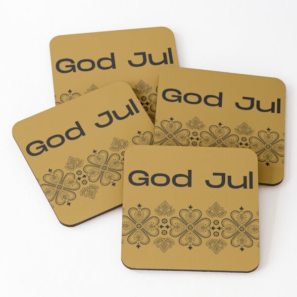Item preview, God Jul, julekort, merry Christmas in Norwegian, happy Christmas in Norwegian, Norwegian Christmas  designed and sold by Pommallina.