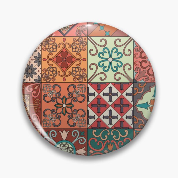 Item preview, azulejo for your throow pillow designed and sold by olydesigner.