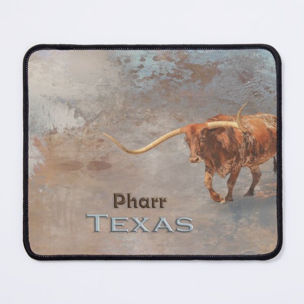 Item preview, Longhorn Bull Pharr designed and sold by Elisabeth Lucas.