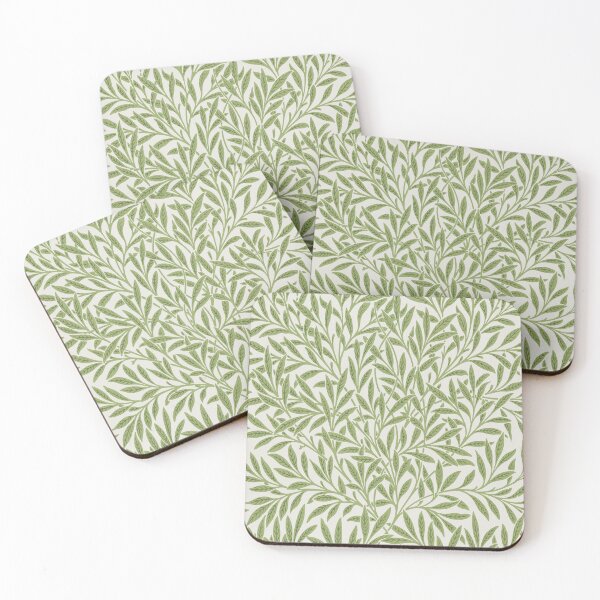 Item preview, Green Leaves Pattern  designed and sold by RUMI-ART-PLANET.