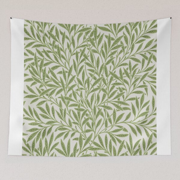 Item preview, Green Leaves Pattern designed and sold by RUMI-ART-PLANET.