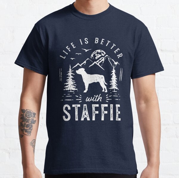 Item preview, Life is Better with Staffie Dog designed and sold by rafaeltto.