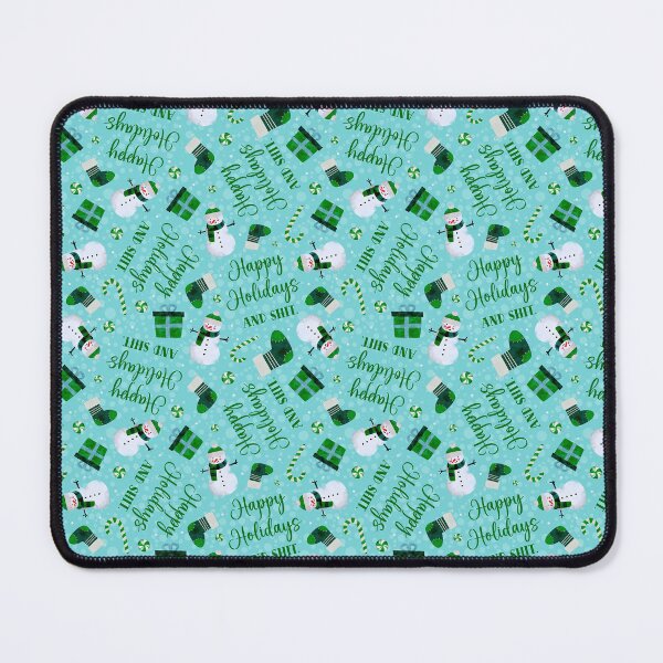 Item preview, Happy Holidays and shit. designed and sold by KrisInStitches.