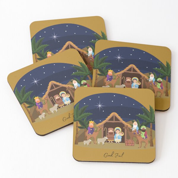 Item preview, God Jul, julekort, merry Christmas in Norwegian, happy Christmas in Norwegian, Norwegian Christmas  designed and sold by Pommallina.