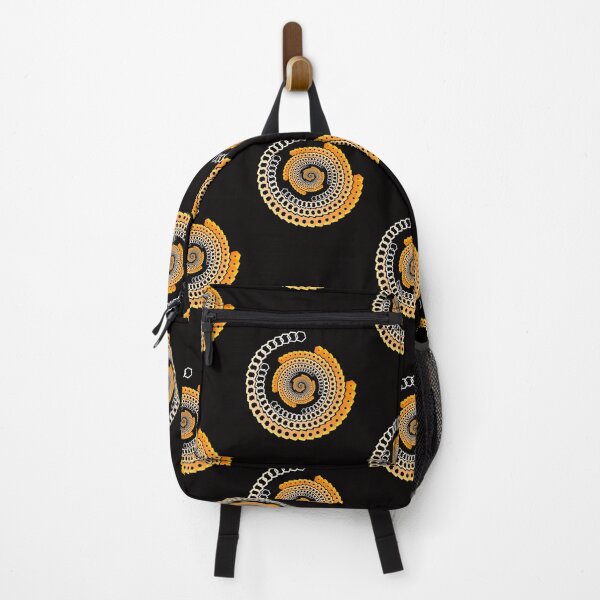 Item preview, Abstract Spiral Hexagon Ornament designed and sold by Viability Creative.