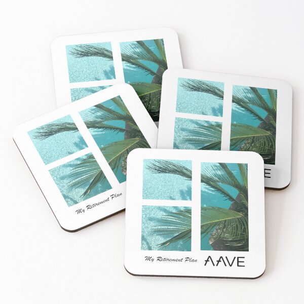 Item preview, Aave AAVE Crypto Altcoin - My Retirement Plan designed and sold by CryptoMoods.