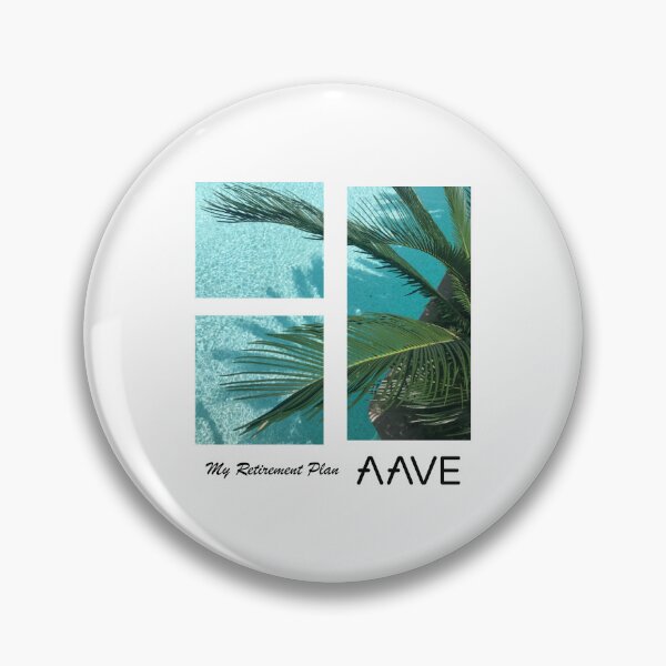 Item preview, Aave AAVE Crypto Altcoin - My Retirement Plan designed and sold by CryptoMoods.