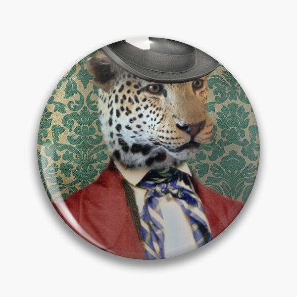 Item preview, Leopard Cat - Jasper, Gentleman of the Press designed and sold by thelonelypixel.
