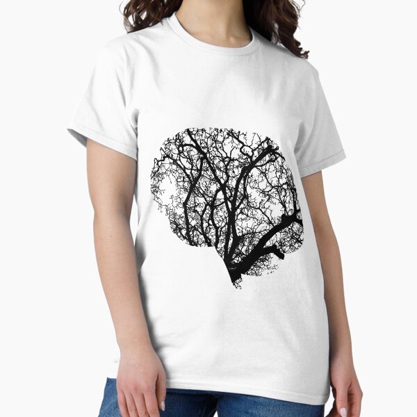 Vista previa del artículo con la obra «NEURONAS BRAIN T-Shirt», diseñado y vendido por Darkweiss.