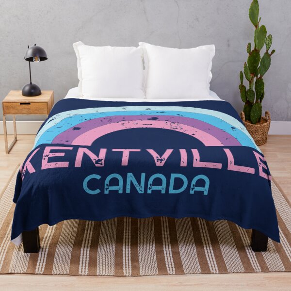 Item preview, Retro Kentville Canada Travel designed and sold by CraftwithNadia.
