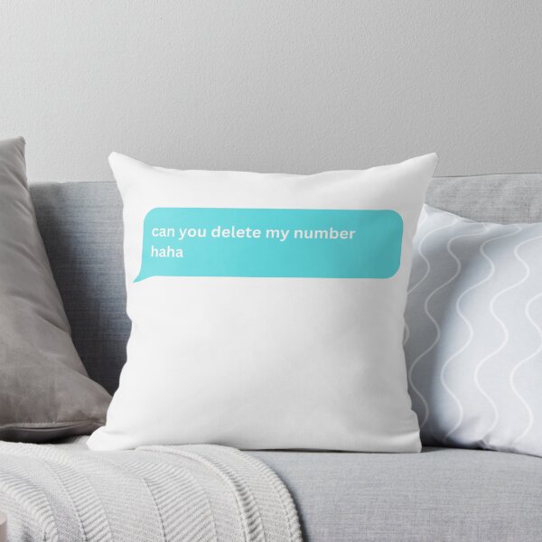 Item preview, can you delete my number haha - bubble message  designed and sold by justbejoker.