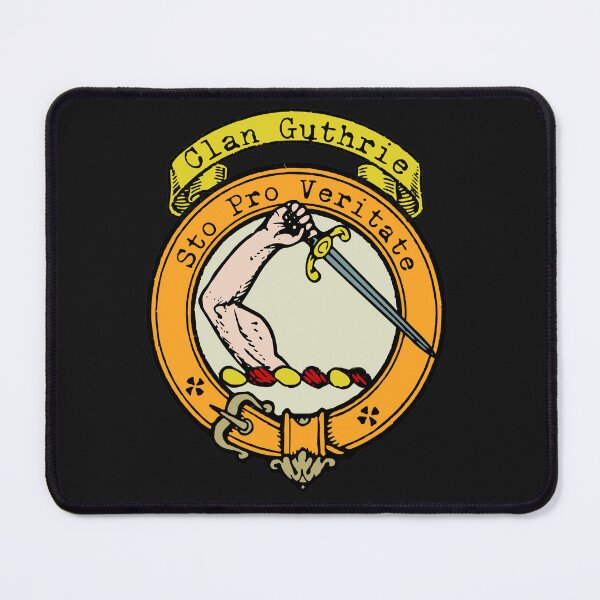 Item preview, Guthrie Clan Surname crest designed and sold by BagTown Clans.