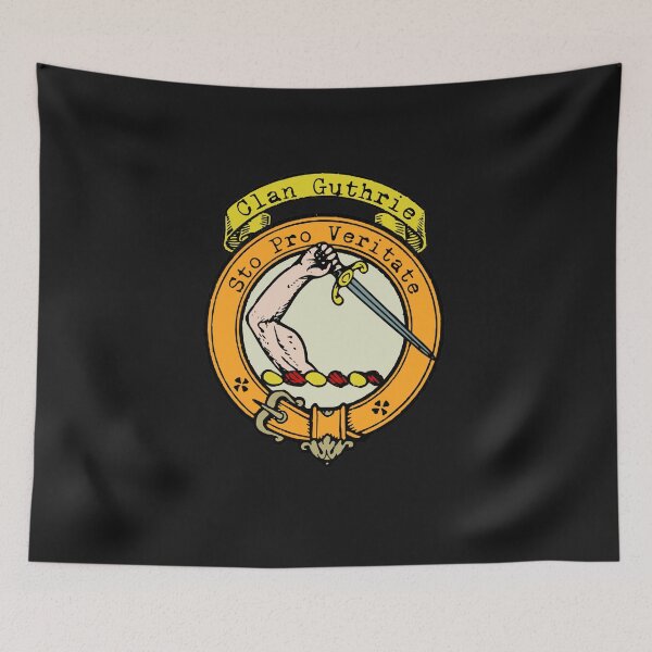 Item preview, Guthrie Clan Surname crest designed and sold by BagTown Clans.