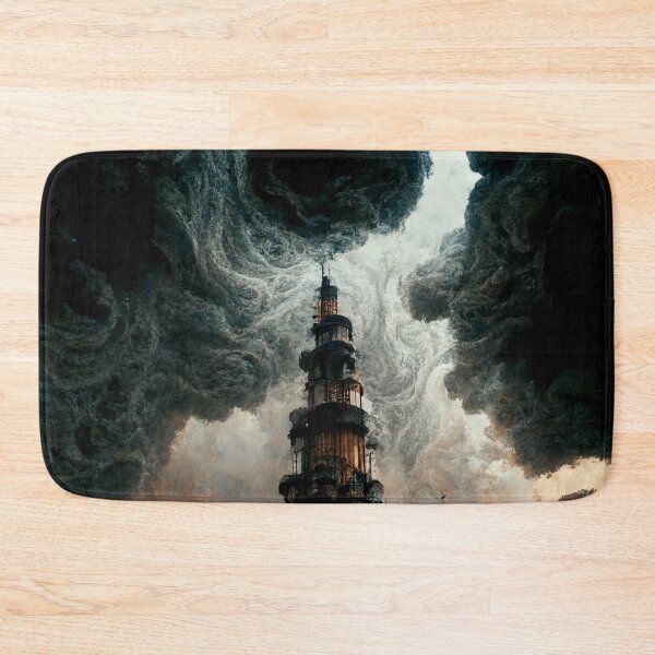 Item preview, Unholy Tower designed and sold by ArtMadeByAI.