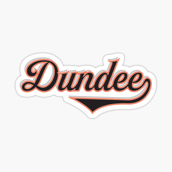 "Dundee" Sticker by SagoDesign Redbubble