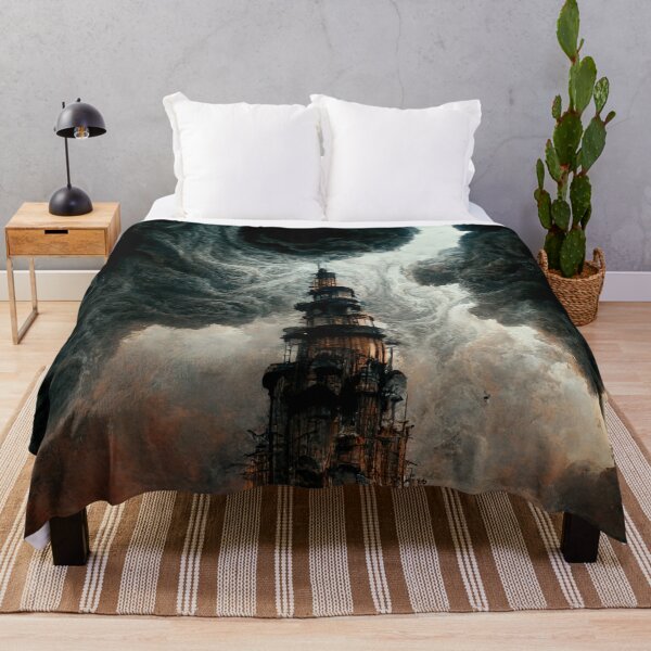 Item preview, Unholy Tower designed and sold by ArtMadeByAI.