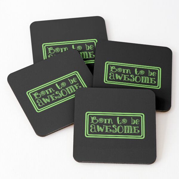 Item preview, Born To Be Awesome designed and sold by JourneyCreative.