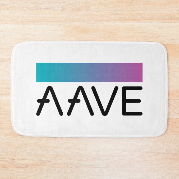Item preview, Aave AAVE Crypto Altcoin - Clean Minimalist Design Variant #1 designed and sold by CryptoMoods.