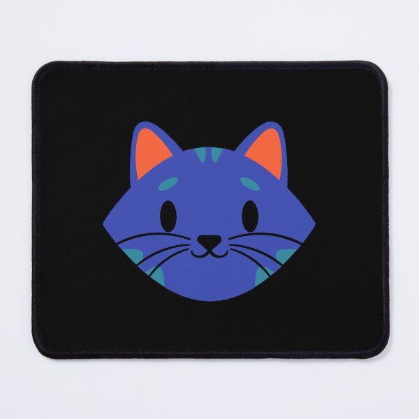 Item preview, Blue Cat Pet Animal Art Design Draw Street Art designed and sold by BK-Fishing.
