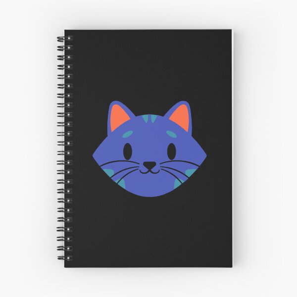 Item preview, Blue Cat Pet Animal Art Design Draw Street Art designed and sold by BK-Fishing.