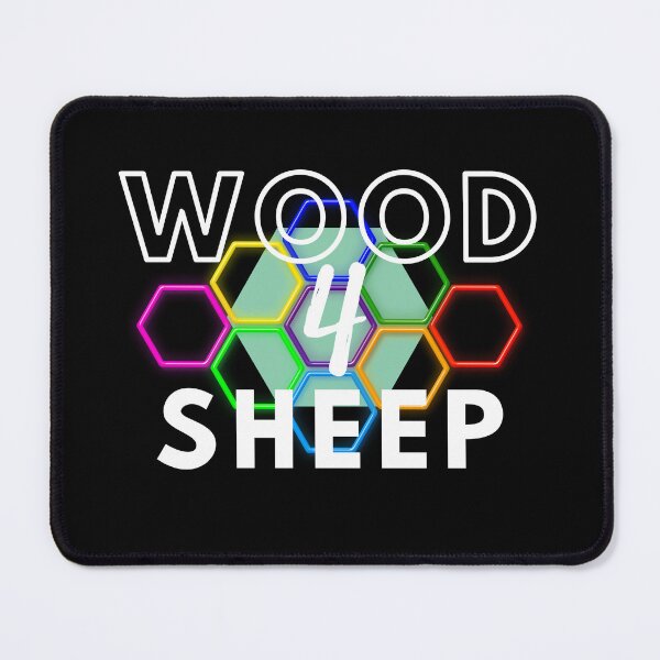 Item preview, Wood 4 Sheep - Board Game designed and sold by BearLoveDesign.