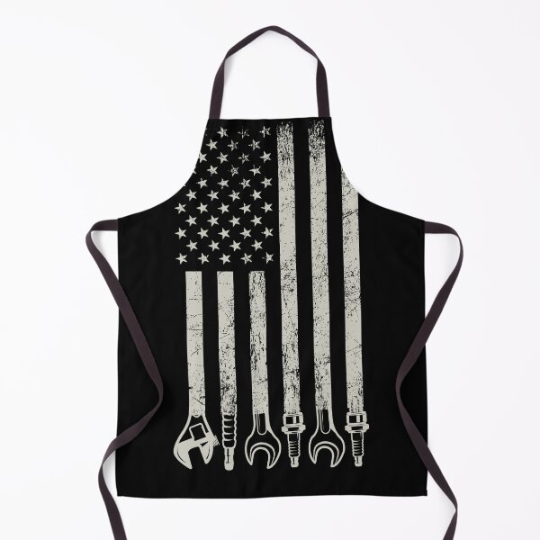 Item preview, Mechanic American Flag designed and sold by Sunset Design.