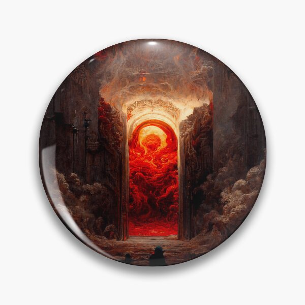 Item preview, Portal to Hell designed and sold by ArtMadeByAI.