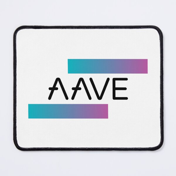 Item preview, Aave AAVE Crypto Altcoin - Clean Minimalist Design Variant #2 designed and sold by CryptoMoods.