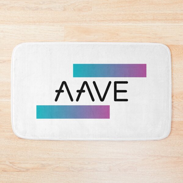 Item preview, Aave AAVE Crypto Altcoin - Clean Minimalist Design Variant #2 designed and sold by CryptoMoods.