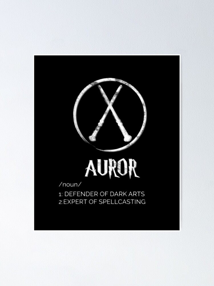 "Defender of Dark Arts" Poster for Sale by PottersArt | Redbubble