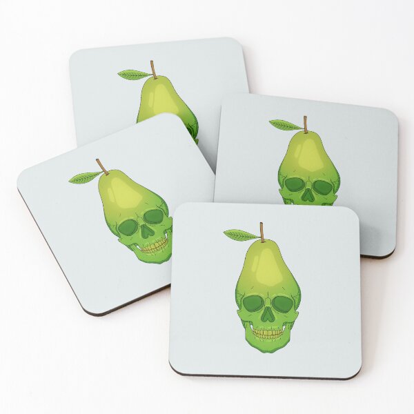Item preview, The green pear skull designed and sold by Arne Smet.