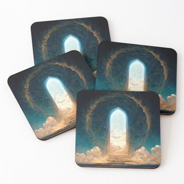 Item preview, Portal to Heaven designed and sold by ArtMadeByAI.