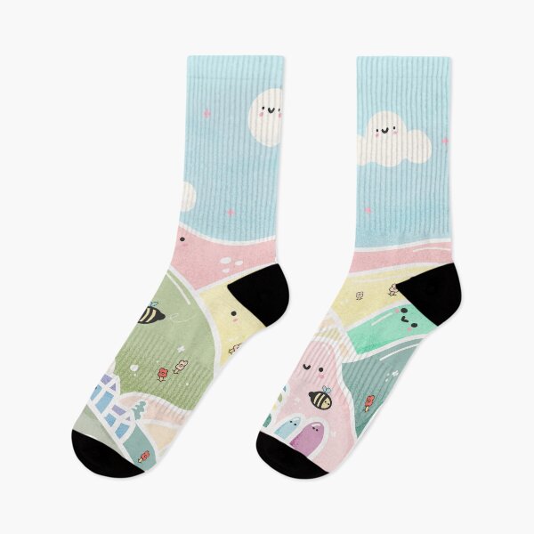 Item preview, Kawaii cute pastel landscapes designed and sold by Tuky Waingan.