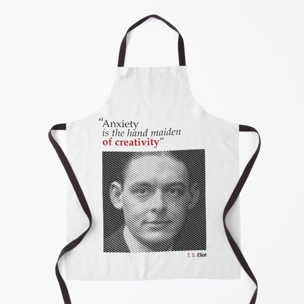 Item preview, Retrato de T. S. Eliot con una cita sobre creatividad designed and sold by emotica.