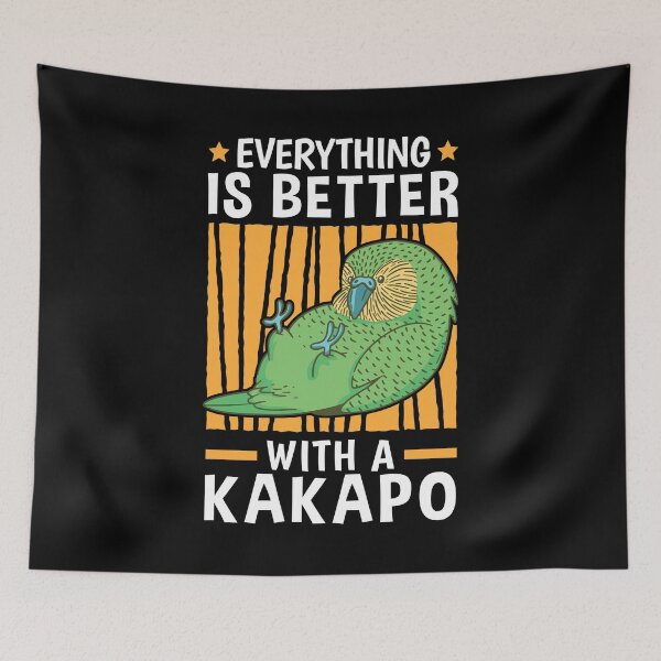 Item preview, Everything is better with Kakapo flightless parrot designed and sold by madgrfx.