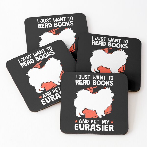 Item preview, Reading books and petting Eurasiers designed and sold by madgrfx.