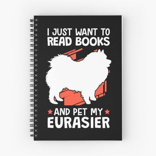 Item preview, Reading books and petting Eurasiers designed and sold by madgrfx.