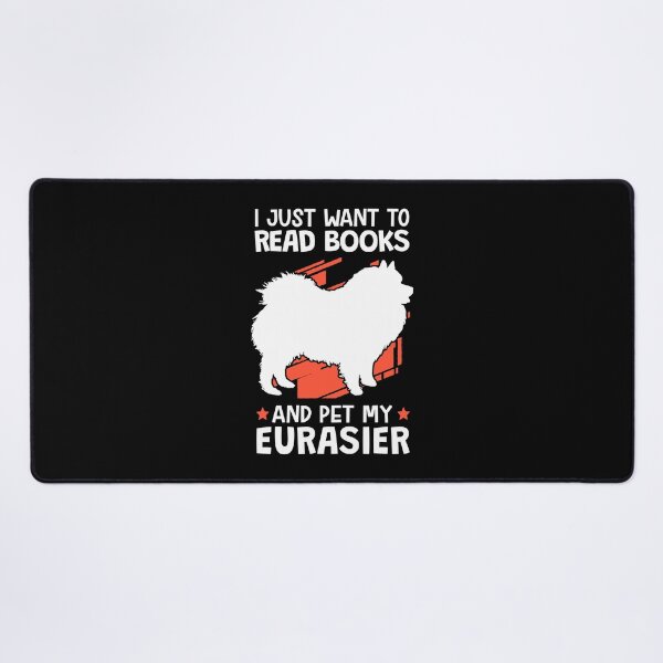 Item preview, Reading books and petting Eurasiers designed and sold by madgrfx.
