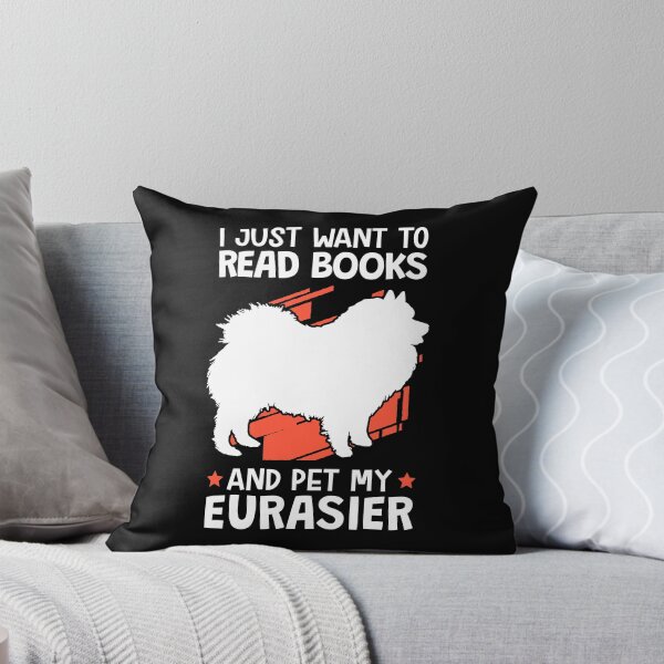 Item preview, Reading books and petting Eurasiers designed and sold by madgrfx.