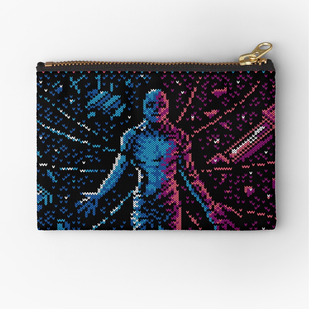 Stranger Sweater 4 Zipper Pouch
