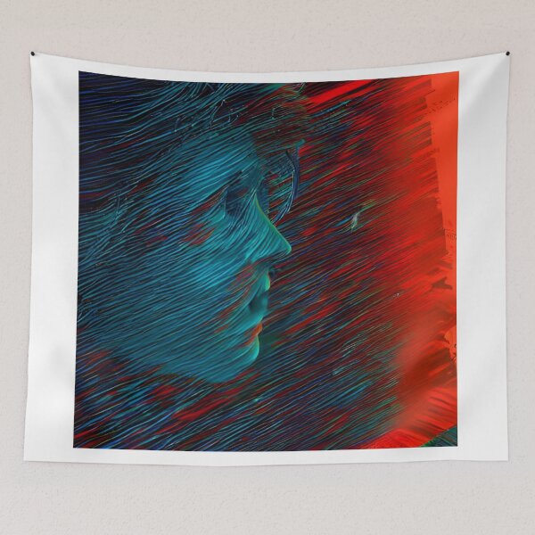 Item preview, In thoughts of red and blue designed and sold by envycollection.