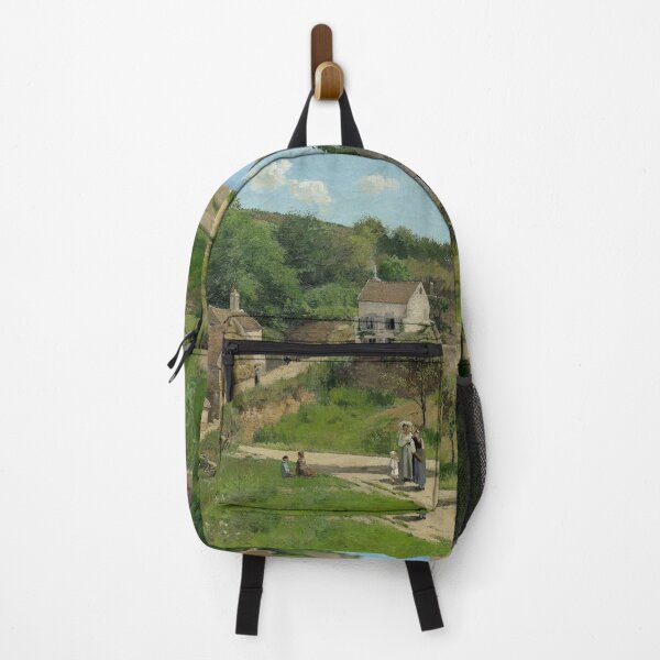 Item preview, The Hermitage at Pontoise Camille Pissarro designed and sold by OldTimeArt.