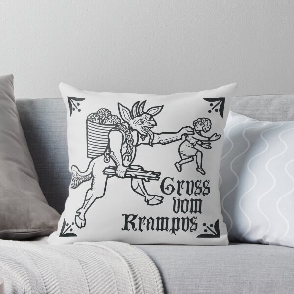 Item preview, Greetings from Krampus (Black) designed and sold by abshierartwork.