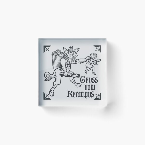 Item preview, Greetings from Krampus (Black) designed and sold by abshierartwork.